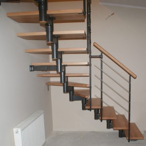 Stairs modular DUDA model Mix extra 03 L-90 15 elements