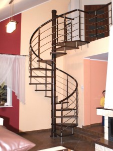  Schody točité DUDA model Venecja Vertikální 03 200 cm