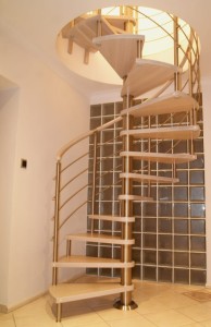  Schody točité DUDA model Venecja Vertikální 04 110 cm