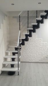  Holztreppe DUDA Modell Moreno 250 08 L-90 13 Elemente 