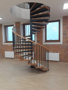  Schody točité DUDA model Oslo 00 S 170 cm