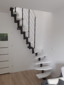  Kovové schody DUDA model Molo 08 14 prvků 