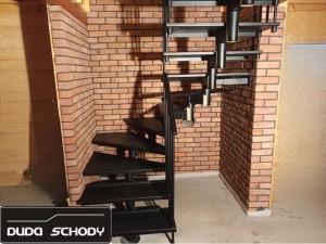  Kovové schody Mix Plus Metal U-180 15 prvkov - ŽIADAJTE CENU! 