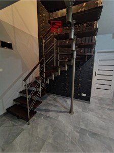 Schody modułowe DUDA model Mix Extra 07 U-180 15 elementów