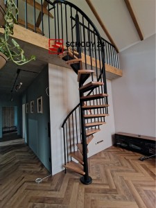 Wendeltreppe DUDA Modell Oslo 00 S 110 cm