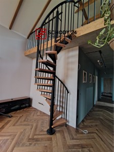 Schody kręcone DUDA model Oslo 00 S 120 cm