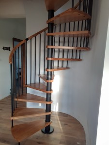  Stairs winding DUDA model Madryt 00 S 150 cm 