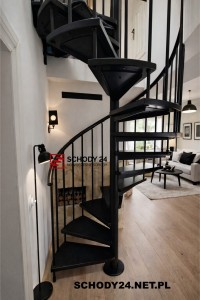  Schody točité DUDA model Oslo 01 S 110 cm 