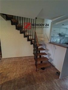 Schody modulární DUDA model Maxima 00 L-90 12 prvků