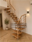 Treppe System Holz Moreno 200 Lux U-180 12 Elemente
